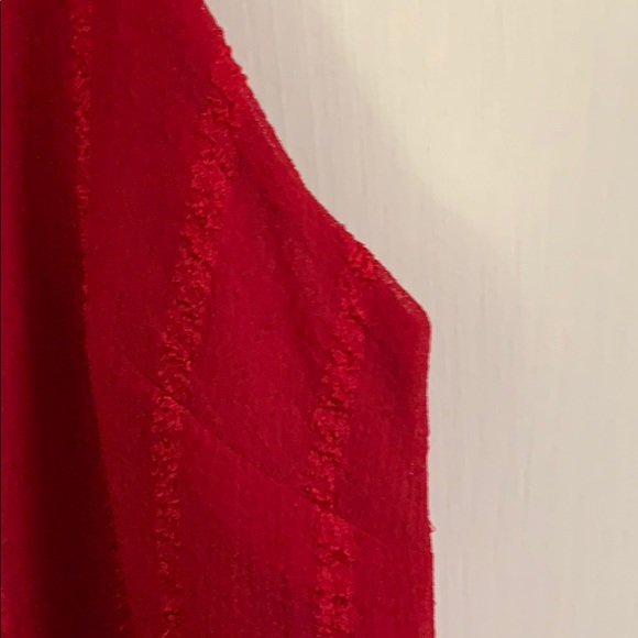 Sanctuary Layered Look Sleeveless Maroon Top - Picture 6 of 8